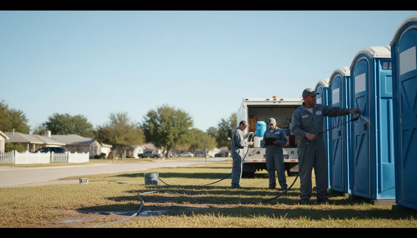 Long-Term Portable Toilet Rental in Port Sulphur, LA near me